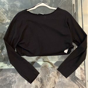 Long Sleeve Cropped Zara Top